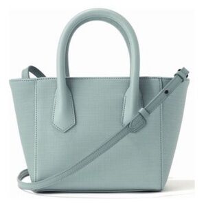 Dagne Dover jasmine blue seasonal petite tote bag rare retired color